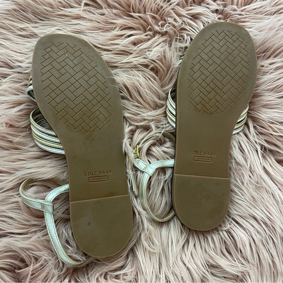 Cole haan sandal leather 3 tons size 38 - Picture 6 of 7